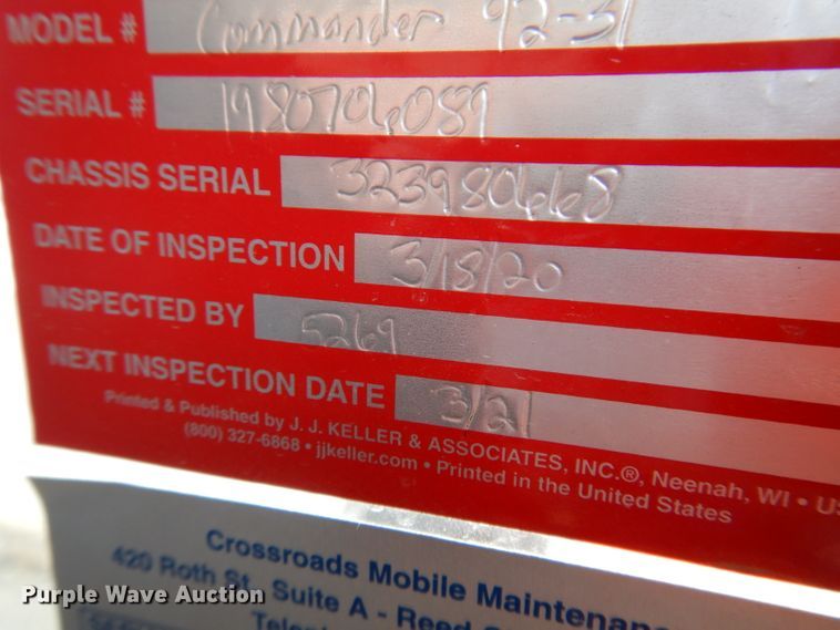 image for item IN9969 1998 Bombardier Muskeg  track carrier with digger derrick