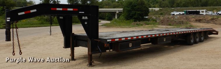 image for item IN9981 2006 B-B FB 8x40GN  equipment trailer