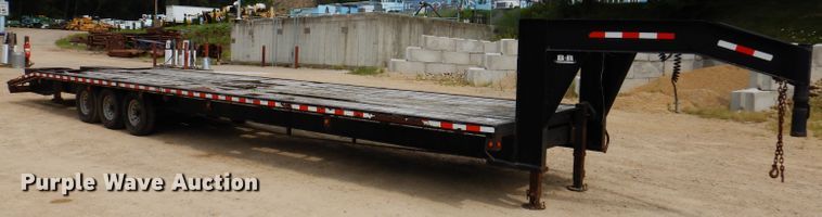 image for item IN9981 2006 B-B FB 8x40GN  equipment trailer