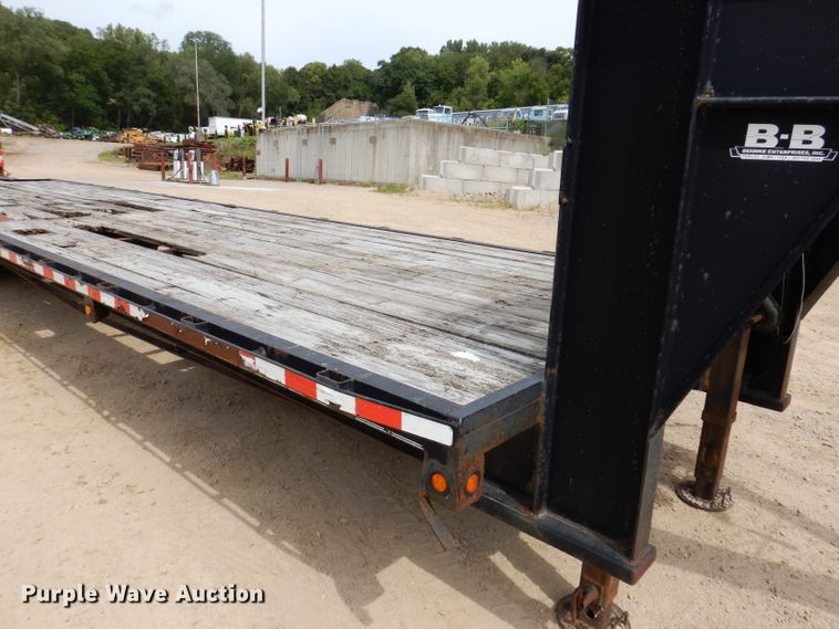 image for item IN9981 2006 B-B FB 8x40GN  equipment trailer
