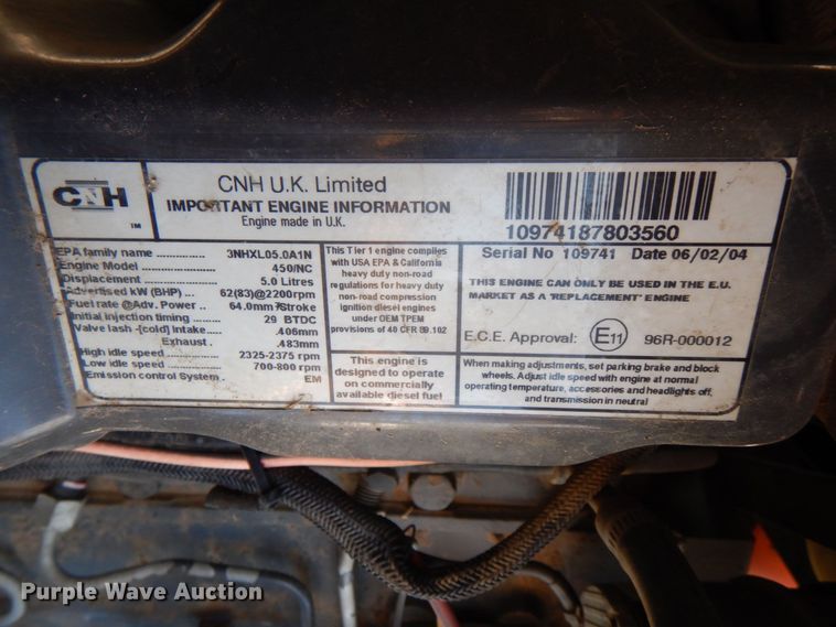 image for item IR9105 New Holland LS199  skid steer loader