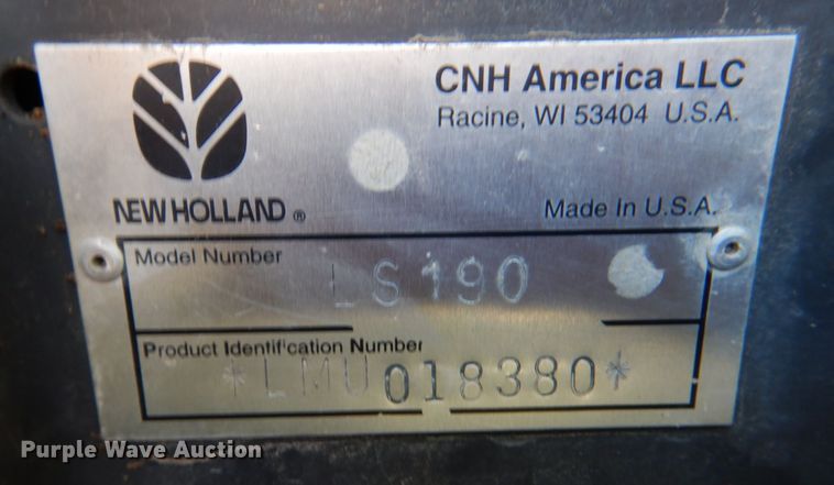 image for item IR9105 New Holland LS199  skid steer loader