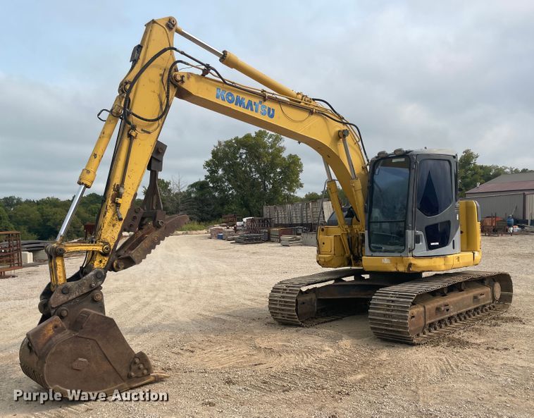 image for item JQ9668 2003 Komatsu PC138USLC-2  hydraulic excavator