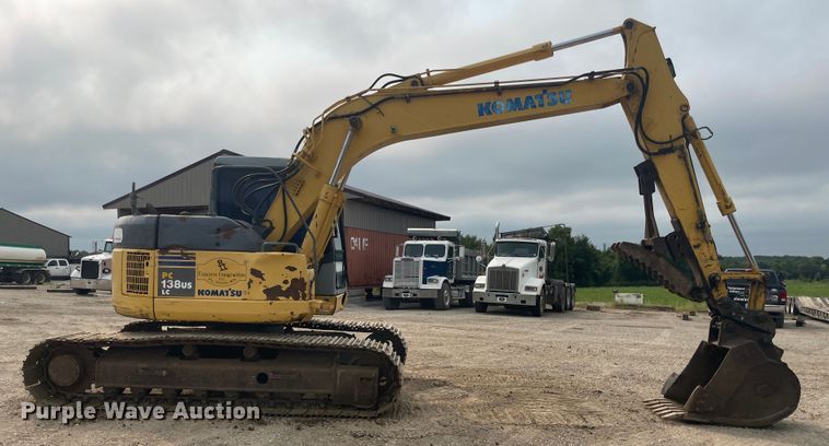 image for item JQ9668 2003 Komatsu PC138USLC-2  hydraulic excavator