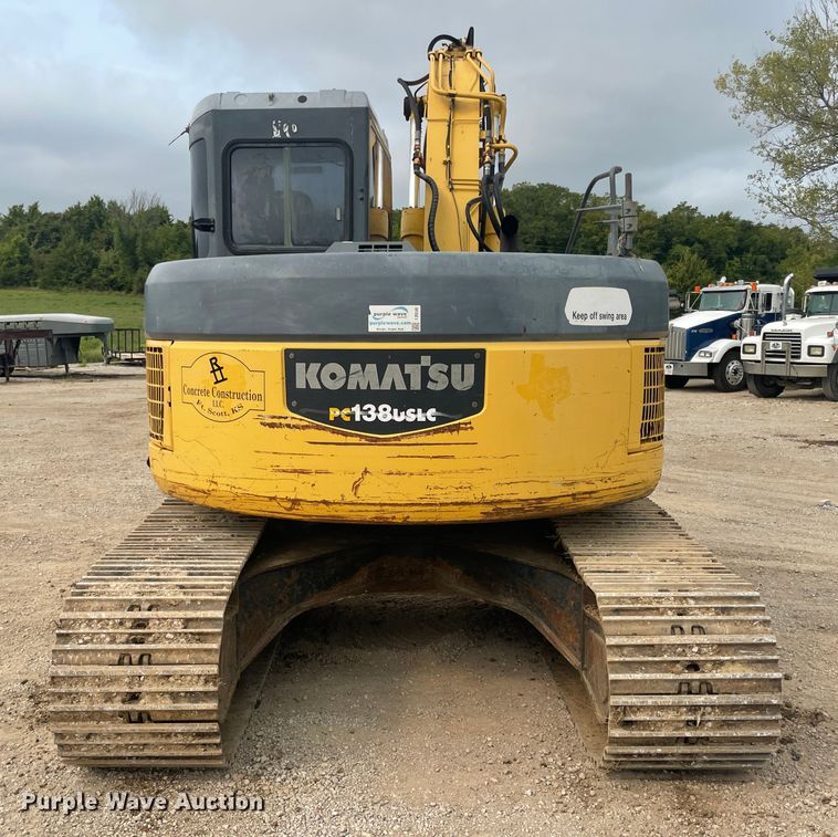 image for item JQ9668 2003 Komatsu PC138USLC-2  hydraulic excavator