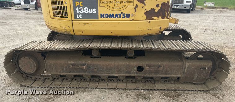 image for item JQ9668 2003 Komatsu PC138USLC-2  hydraulic excavator