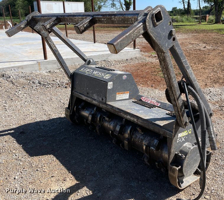 image for item JQ9722 Loftness Battle Axe  64"W skid steer mulcher