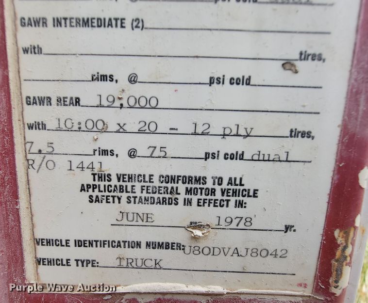 image for item KD9480 Ford  water truck