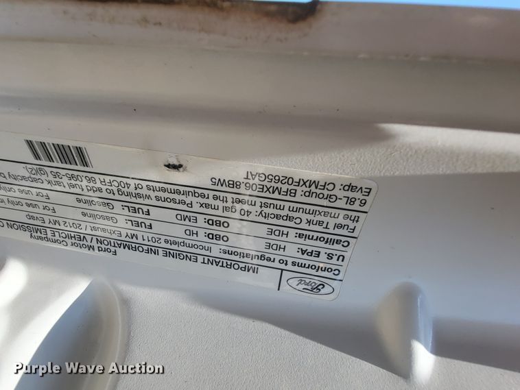 image for item KD9493 2012 Ford F550 Super Duty XL  bucket truck