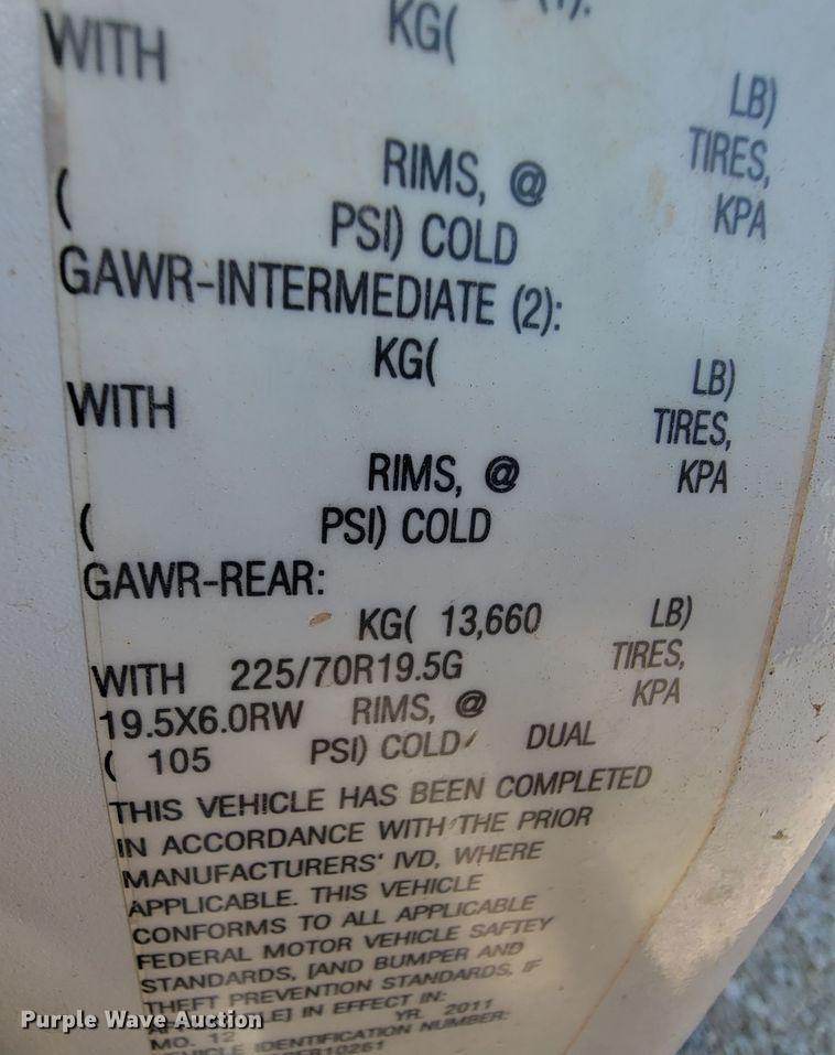 image for item KD9493 2012 Ford F550 Super Duty XL  bucket truck