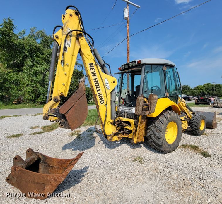 image for item KD9506 2006 New Holland B95  backhoe