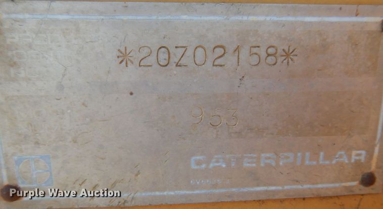 image for item KI9601 1988 Caterpillar 953  track loader