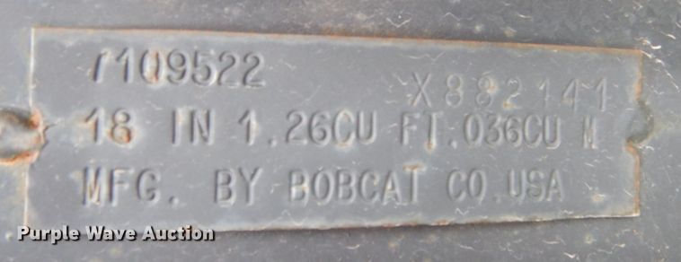 image for item KI9635 Bobcat  18"W bucket