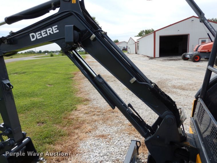 image for item KI9648 2015 John Deere 26G  mini excavator