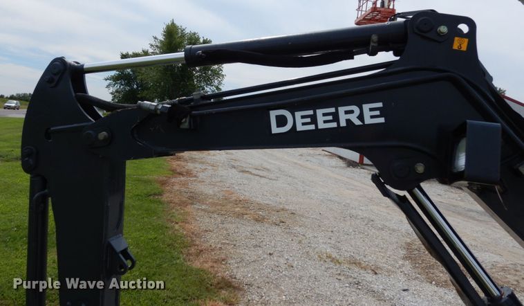 image for item KI9648 2015 John Deere 26G  mini excavator