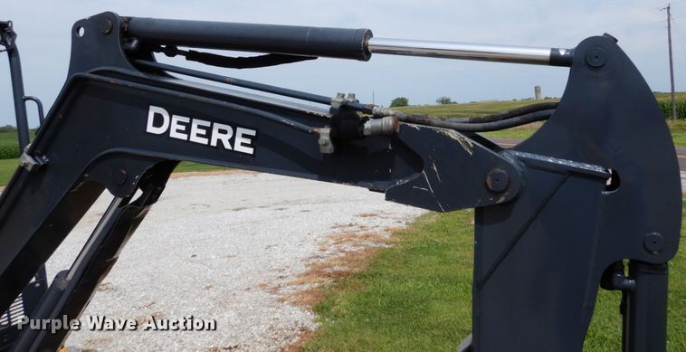 image for item KI9648 2015 John Deere 26G  mini excavator