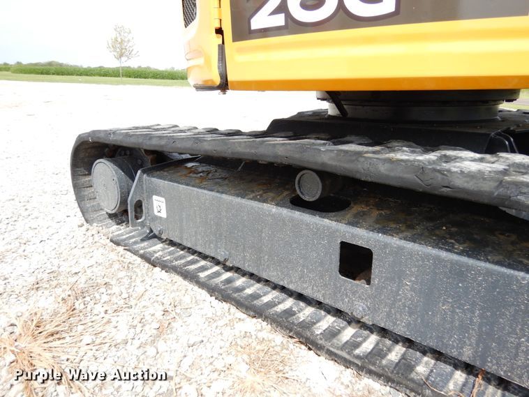 image for item KI9648 2015 John Deere 26G  mini excavator