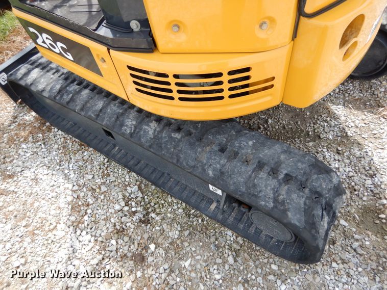 image for item KI9648 2015 John Deere 26G  mini excavator