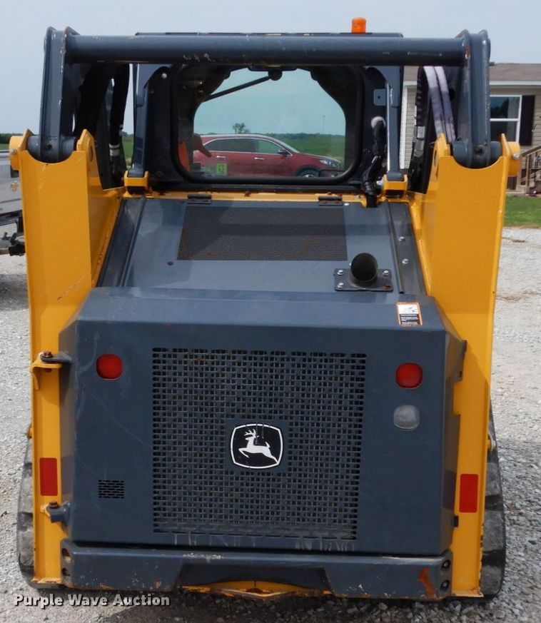 image for item KI9649 2019 John Deere 317G  tracked skid steer loader