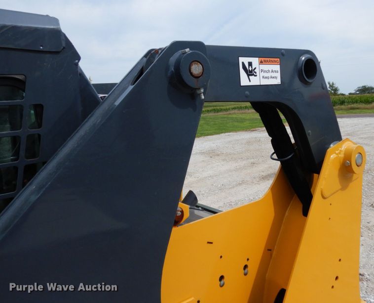 image for item KI9649 2019 John Deere 317G  tracked skid steer loader