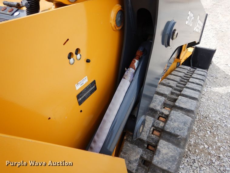 image for item KI9649 2019 John Deere 317G  tracked skid steer loader