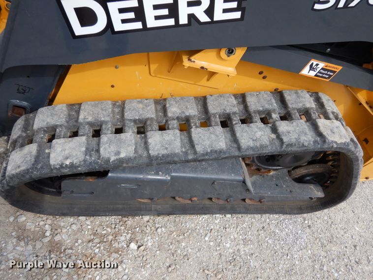 image for item KI9649 2019 John Deere 317G  tracked skid steer loader