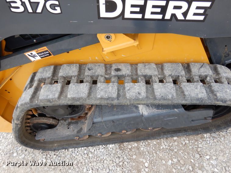 image for item KI9649 2019 John Deere 317G  tracked skid steer loader