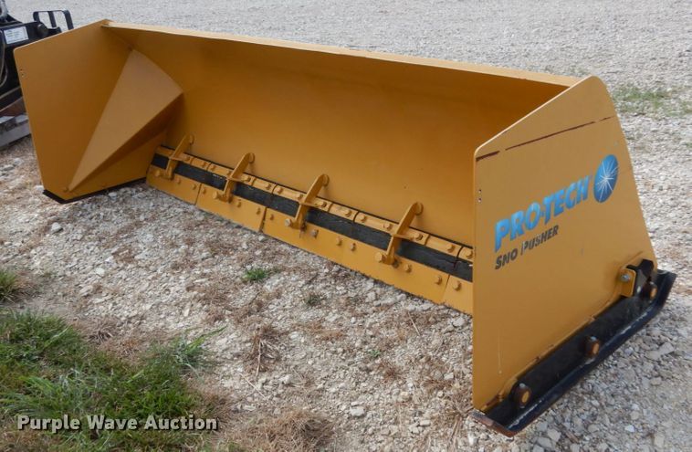 image for item KI9655 Pro-Tech IS10S  10'W skid steer snow pusher