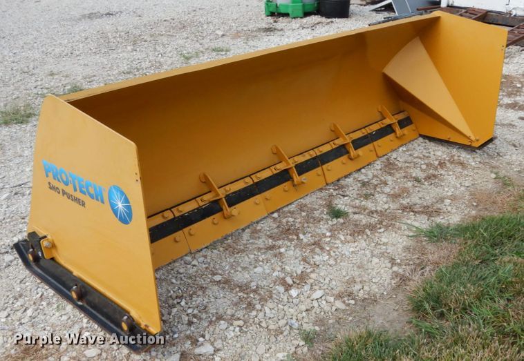image for item KI9655 Pro-Tech IS10S  10'W skid steer snow pusher