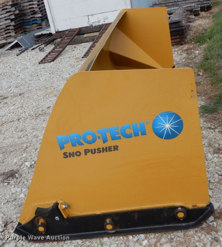 image for item KI9655 Pro-Tech IS10S  10'W skid steer snow pusher