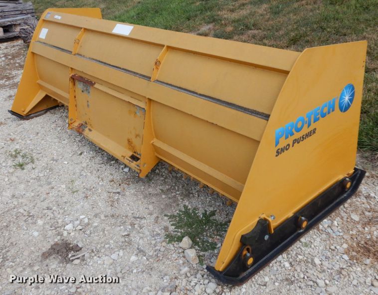 image for item KI9655 Pro-Tech IS10S  10'W skid steer snow pusher