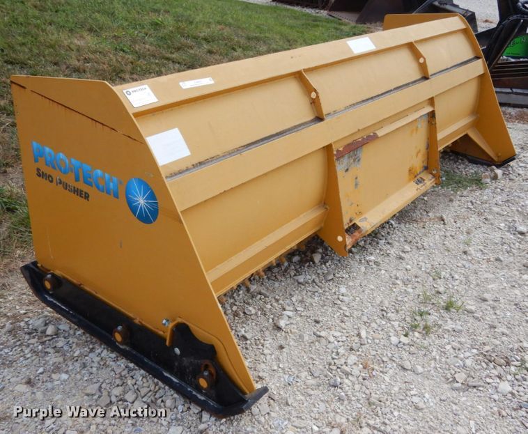 image for item KI9655 Pro-Tech IS10S  10'W skid steer snow pusher
