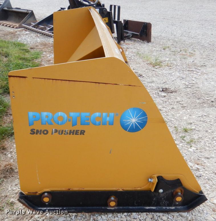 image for item KI9655 Pro-Tech IS10S  10'W skid steer snow pusher