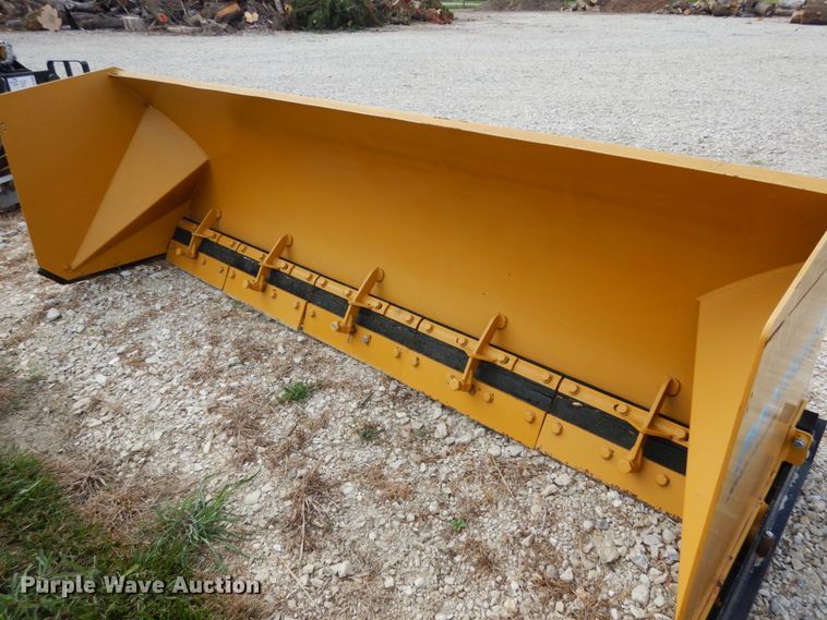 image for item KI9655 Pro-Tech IS10S  10'W skid steer snow pusher