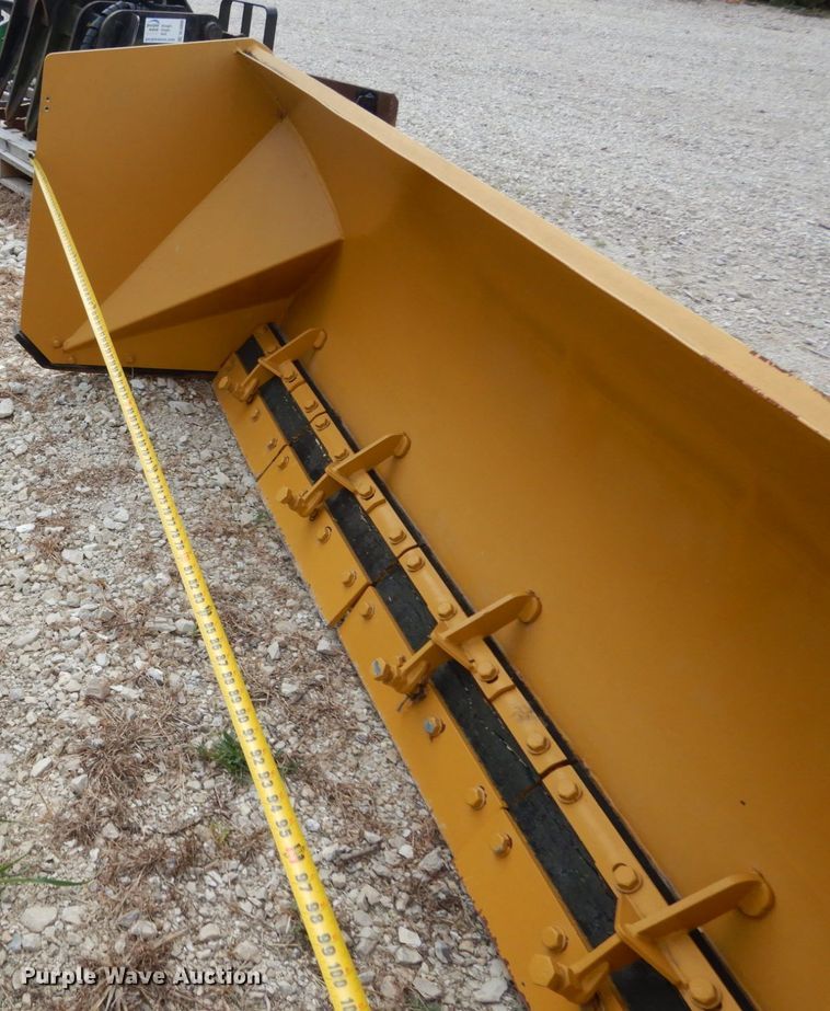 image for item KI9655 Pro-Tech IS10S  10'W skid steer snow pusher