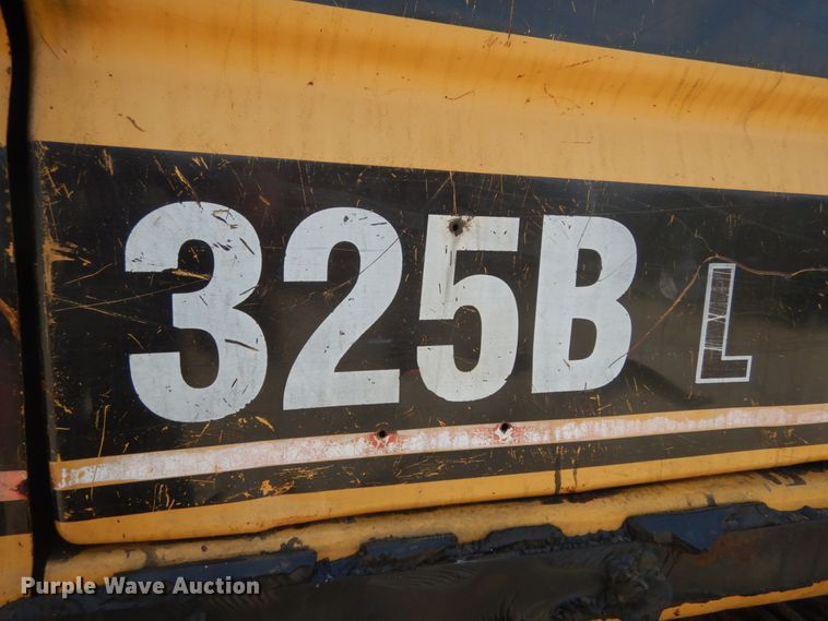 image for item KI9657 2000 Caterpillar 325B L  excavator