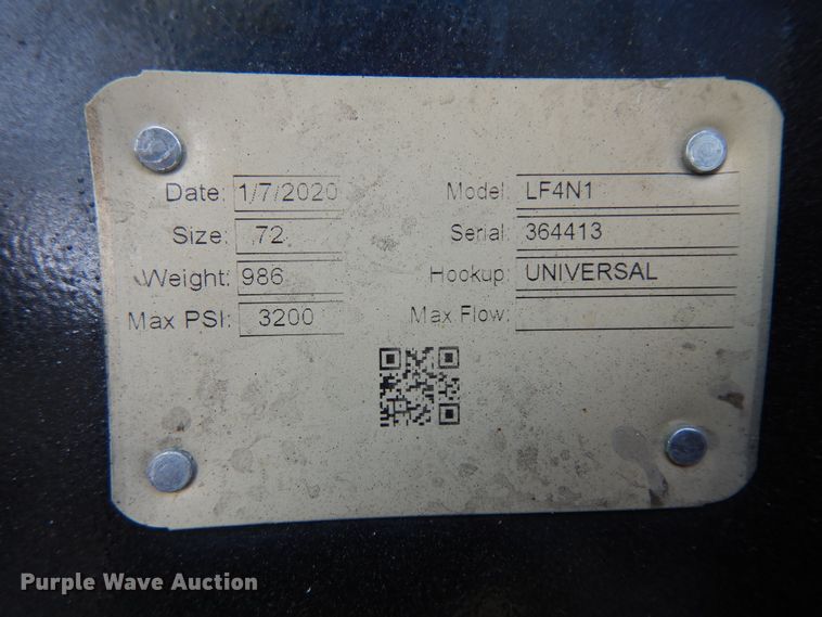 image for item KU9213 Skid Pro LF4N1  four-in-one skid steer bucket