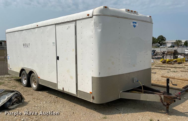 image for item KU9234 2009 Interstate  enclosed cargo trailer