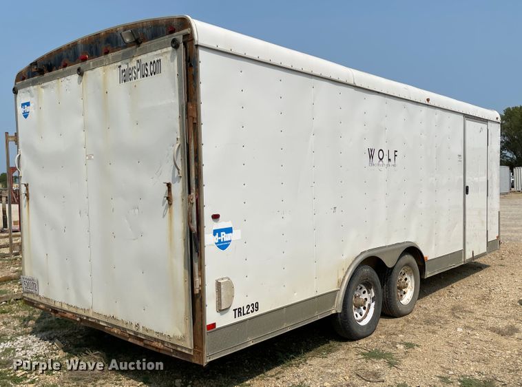 image for item KU9234 2009 Interstate  enclosed cargo trailer