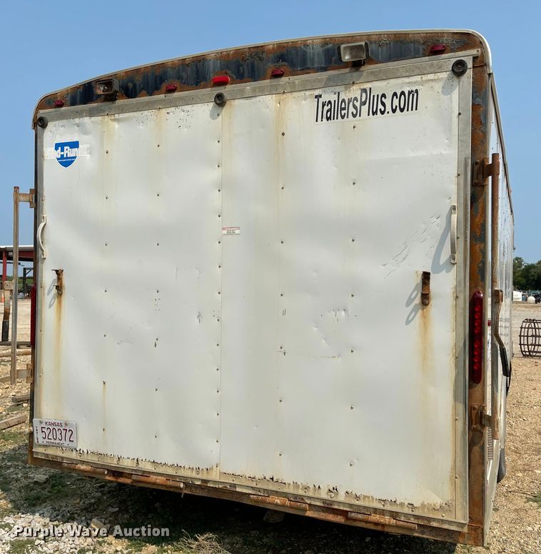 image for item KU9234 2009 Interstate  enclosed cargo trailer
