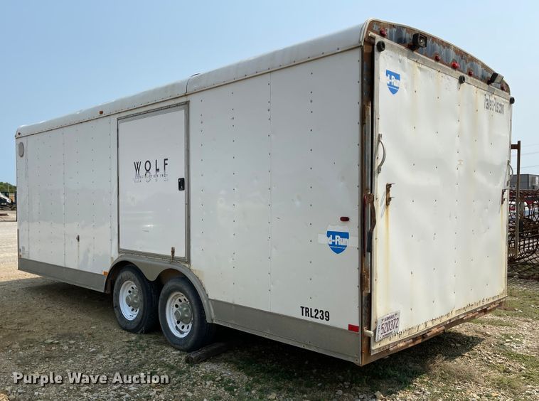 image for item KU9234 2009 Interstate  enclosed cargo trailer
