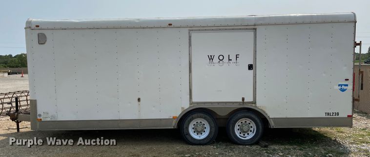 image for item KU9234 2009 Interstate  enclosed cargo trailer