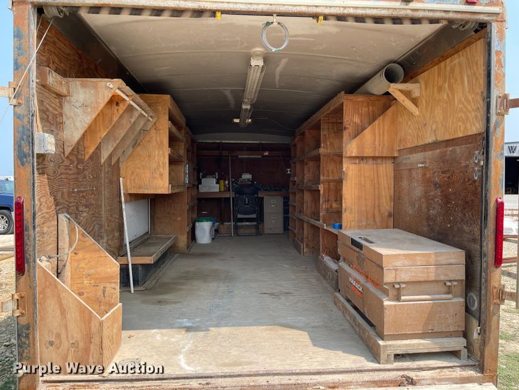 image for item KU9234 2009 Interstate  enclosed cargo trailer