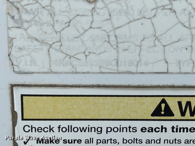 image for item KU9234 2009 Interstate  enclosed cargo trailer