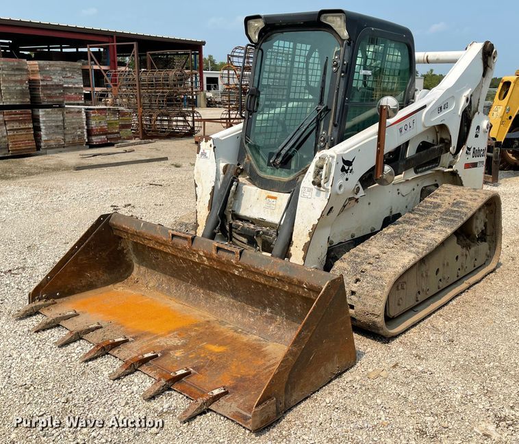 image for item KU9245 2012 Bobcat T870  tracked skid steer loader