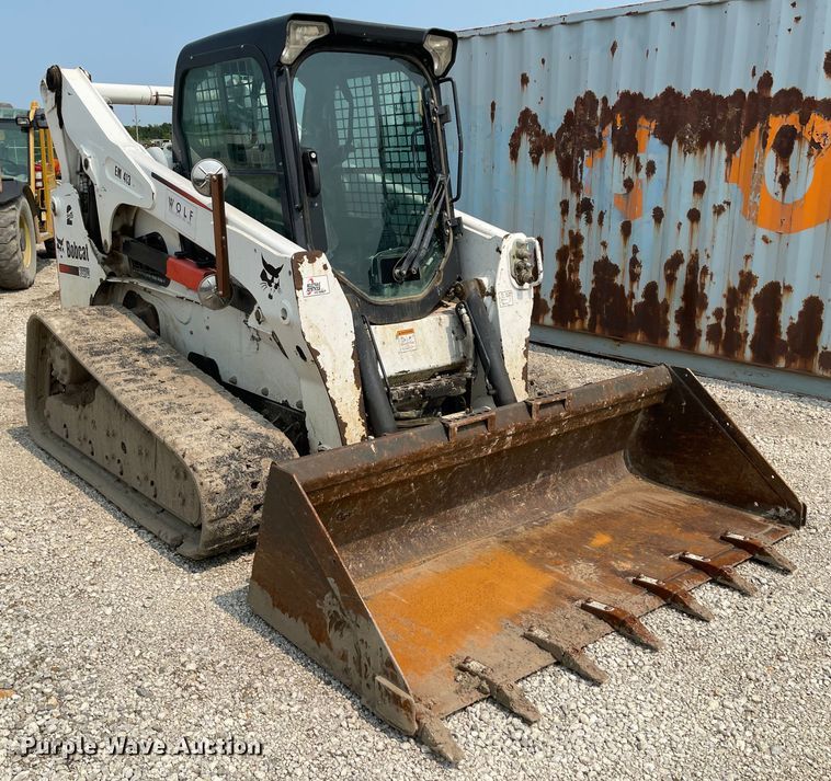 image for item KU9245 2012 Bobcat T870  tracked skid steer loader