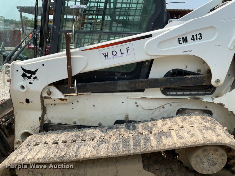 image for item KU9245 2012 Bobcat T870  tracked skid steer loader