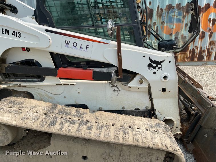 image for item KU9245 2012 Bobcat T870  tracked skid steer loader