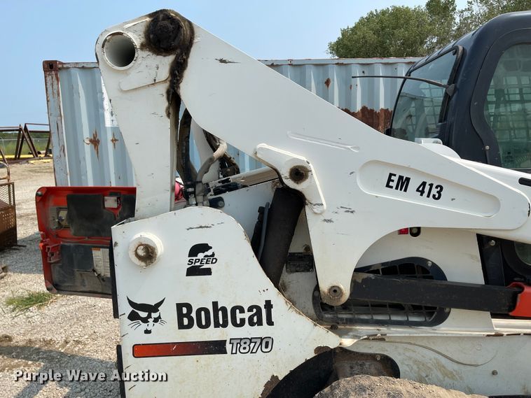 image for item KU9245 2012 Bobcat T870  tracked skid steer loader
