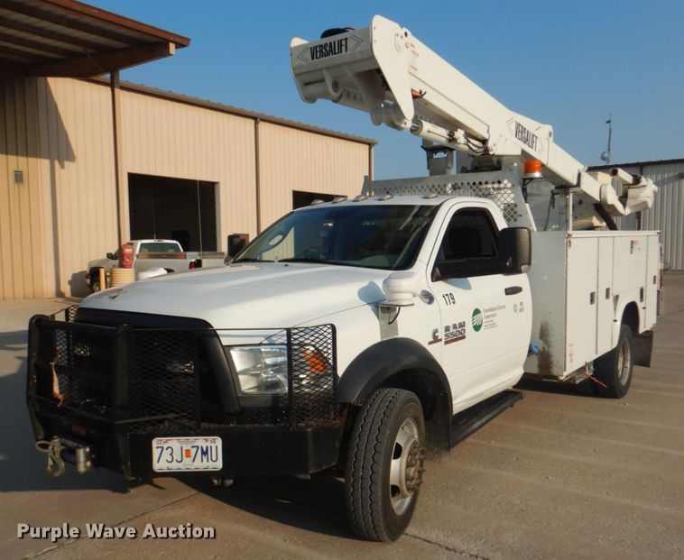 image for item KX9389 2013 RAM 5500HD  bucket truck